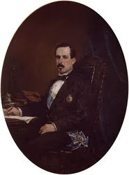 Portrait of the Minister of Development Manuel Ruiz Zorrilla